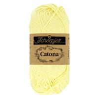Scheepjes Catona 25g - 100 Lemon Chiffon - Haakgaren / Breigaren - thumbnail