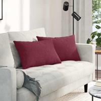 Sofa Kussens 2 pcs Wijnrood 40 x 60 cm - thumbnail