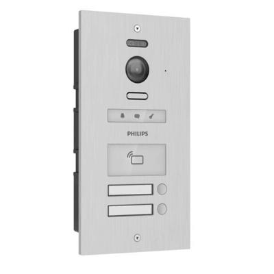 Philips WelcomeHive Pro 2 Buitenunit voor Video-deurintercom WiFi Aluminium Philips WelcomeHive Pro 2 Buitenunit voor Video-deurintercom WiFi Aluminium