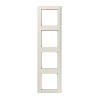 Jung AS500 afdekraam 4-voudig creme AS584