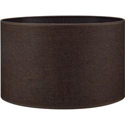 Lampenkap cilinder | rond | canvas | stoffen lampenkap | cilinderkap | Ø35cm H21cm | kastanje | bruin Lampenkap cilinder | rond | canvas | stoffen lampenkap | cilinderkap | Ø35cm H21cm | kastanje | bruin