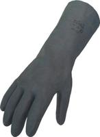 Asatex chemicaliënhandschoen | maat 9 zwart | en 388, en 374 | psa-categorie iii | 10 paar - 3470/9 3470/9 - thumbnail