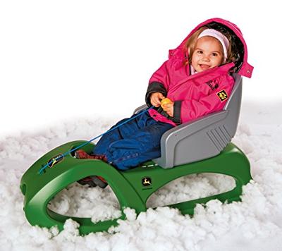 Rolly Toys 200160 RollySnow John Deere Slee Groen - thumbnail