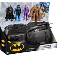 DC Batman Crusader Bundle Batmobile + Figuren - thumbnail