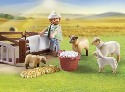 Playmobil 71444 Country Herder met Schapen - thumbnail