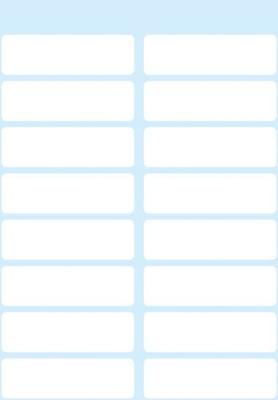 Etiket HERMA 3739 13x40mm wit 112 stuks Etiket HERMA 3739 13x40mm wit 112 stuks