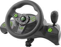 Esperanza EGW102 game controller Stuur PC,Playstation 3 Digitaal USB Zwart, Groen - thumbnail