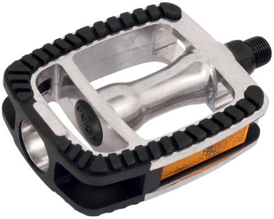 Marwi Union pedalen sp-812 edb as alu zilver/antislip zwart