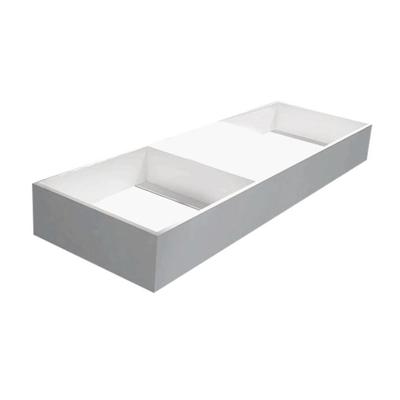 Wastafel Best Design Dubbel-120 Just Solid 120x40x15 cm Mat Wit