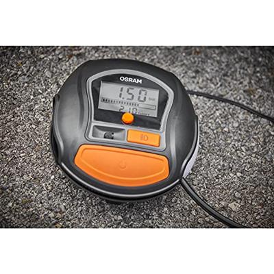 Osram Automotive OTI1000 Compressor Digitaal display, Overbelastingsbeveiliging, Met werklamp, Snoeropbergruimte / opname
