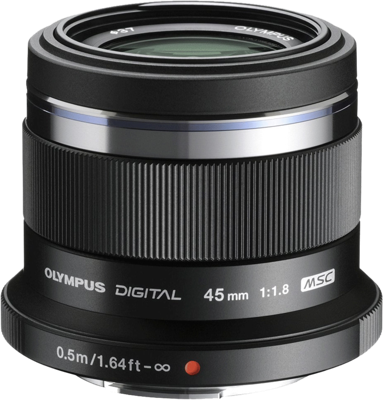 Olympus MFT 45mm F/1.8 zwart M.Zuiko Digital Olympus MFT 45mm F/1.8 zwart M.Zuiko Digital