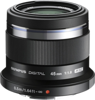 Olympus M.Zuiko Digital 45mm f/1.8 zwart - thumbnail