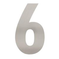 Intersteel XXL huiscijfer 50 cm hoog - RVS - thumbnail