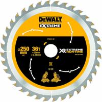 DeWalt Accessoires DT99572 XR Cirkelzaagblad 250x30mm 36 tands - DT99572-QZ - thumbnail