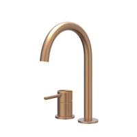 Wastafelkraan IVY Concord Coldstart 2-gats RVS316 Geborsteld Mat Koper PVD - thumbnail