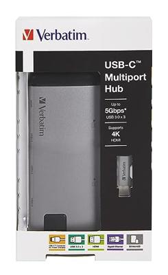 Verbatim 49142 USB-C dockingstation Geschikt voor merk (dockingstation): Universeel