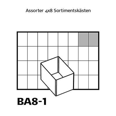 Raaco Inzetbakje 80 BA8-1, (8st.) op tray - 136501 - 136501 - thumbnail