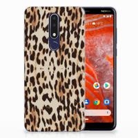 Nokia 3.1 Plus TPU Hoesje Leopard - thumbnail