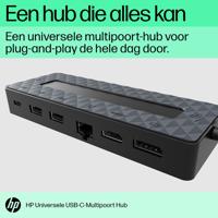 HP Universal USB-C Multiport Hub USB-C dockingstation Geschikt voor merk (dockingstation): HP - thumbnail