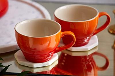 LE CREUSET - Vancouver - Cappuccinokop Groot 0,40l Oranjerood