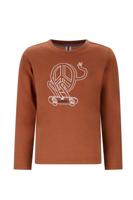B.Nosy winter t-shirt jongens - bruin - Trevor - longsleeve - thumbnail