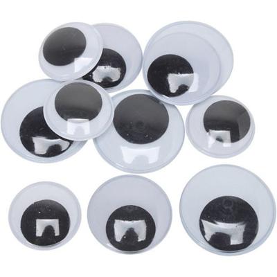 Creativ Company Wiebelogen, afm 30+35+40 mm, maxi, 150 paar, 300 stuk/ 1 doos