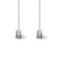 Nedis Cat 8.1 Netwerkkabel | S/FTP | RJ45 Male | RJ45 Male | 10.0 m | Rond | LSZH | Wit | Label - CCGL85520WT100 - thumbnail