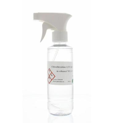 Orphi Chloorhexidine 0.5% alcohol 70% spray 250 Milliliter Orphi Chloorhexidine 0.5% alcohol 70% spray 250 Milliliter