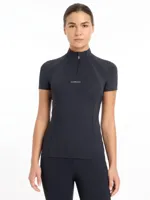 LeMieux Mia Mesh Baselayer shirt donkerblauw maat:42 - thumbnail