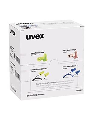 uvex 2112101 hi-com Oordoppen 24 dB Vaker te gebruiken EN 352-2 100 paar uvex 2112101 hi-com Oordoppen 24 dB Vaker te gebruiken EN 352-2 100 paar