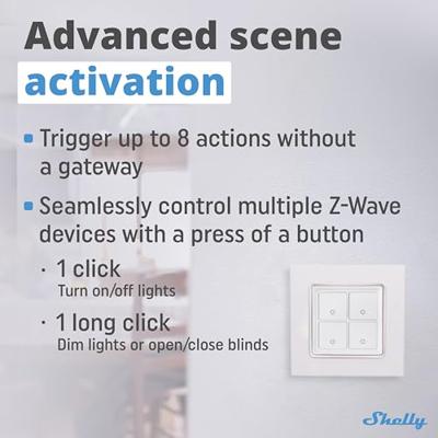Shelly Qubino Wave i4 - module 4 digitale inputs