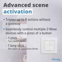 Shelly Shelly Qubino Wave i4 Scenariomodule Z-Wave - thumbnail