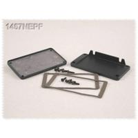 Hammond Electronics 1457NEPF-10 1457NEPF-10 Eindplaat Met flens (l x b x h) 12 x 104 x 55 mm Aluminium Zwart 10 stuk(s) - thumbnail