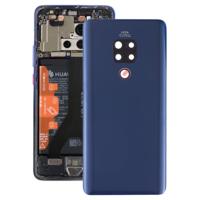 Originele batterij achtercover met camera lens voor Huawei mate 20 (blauw) - thumbnail
