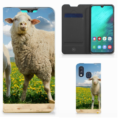 Samsung Galaxy A40 | Hoesje maken | Schaap en Lammetje Samsung Galaxy A40 | Hoesje maken | Schaap en Lammetje