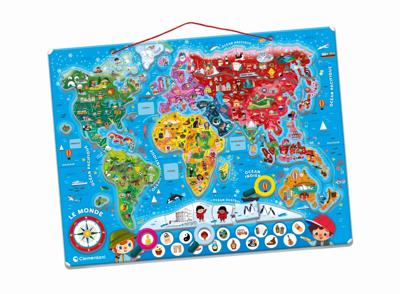 CLEMENTONI - Magnetische wereldpuzzel