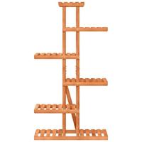 VidaXL Plantenstandaard 75x25x140,5 cm massief vurenhout - thumbnail