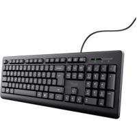Trust BASICS KEYBOARD US Toetsenbord Zwart - thumbnail