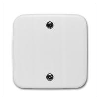 Busch-Jaeger centraalplaat voor trekschakelaar wit - thumbnail