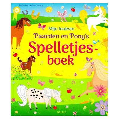 Mijn leukste paarden en pony's spelletjesboek