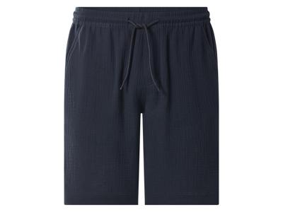 esmara Men Korte mousseline heren broek (Marineblauw, S) esmara Men Korte mousseline heren broek (Marineblauw, S)