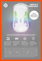 Gamemuis SteelSeries Aerox 3 Wireless - thumbnail