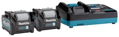 Makita 191j81-6 | startset xgt | dc40ra/2xbl4025 | xgt 40v | oplader dc40ra | mbox - 191j81-6