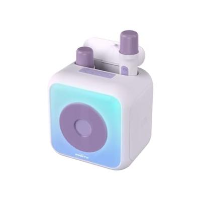 Verlichte karaoke-luidspreker - BIGBEN - Lavendel - Bluetooth, 30W, 2 USB-C draadloze microfoons, Equalizer, Li-on batterij Verlichte karaoke-luidspreker - BIGBEN - Lavendel - Bluetooth, 30W, 2 USB-C draadloze microfoons, Equalizer, Li-on batterij