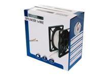 Luidsprekerkabel wit 2 x 0.75 mm2 100 m Velleman - Velleman - thumbnail