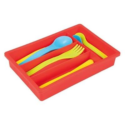 Toi-Toys Home food bestekset met bak, 16dlg.