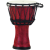 Pearl PBJVR-7/699 Rope Tuned djembe Molten Scarlet 7 inch - thumbnail