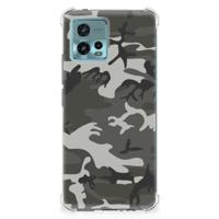 otorola Moto G72 Doorzichtige Silicone Hoesje Army Light - thumbnail