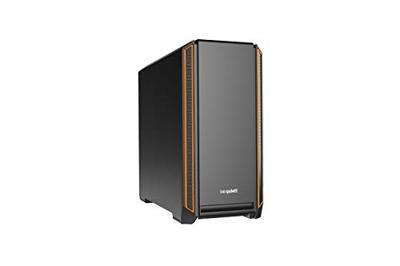 Silent Base 601 Orange - Midtower - E-ATX - geen voeding (ATX) - USB/Audio - zwart, oranje Silent Base 601 Orange - Midtower - E-ATX - geen voeding (ATX) - USB/Audio - zwart, oranje