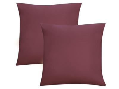 Biberna Fijne jersey kussenhoes (Rood, 40x40) Biberna Fijne jersey kussenhoes (Rood, 40x40)